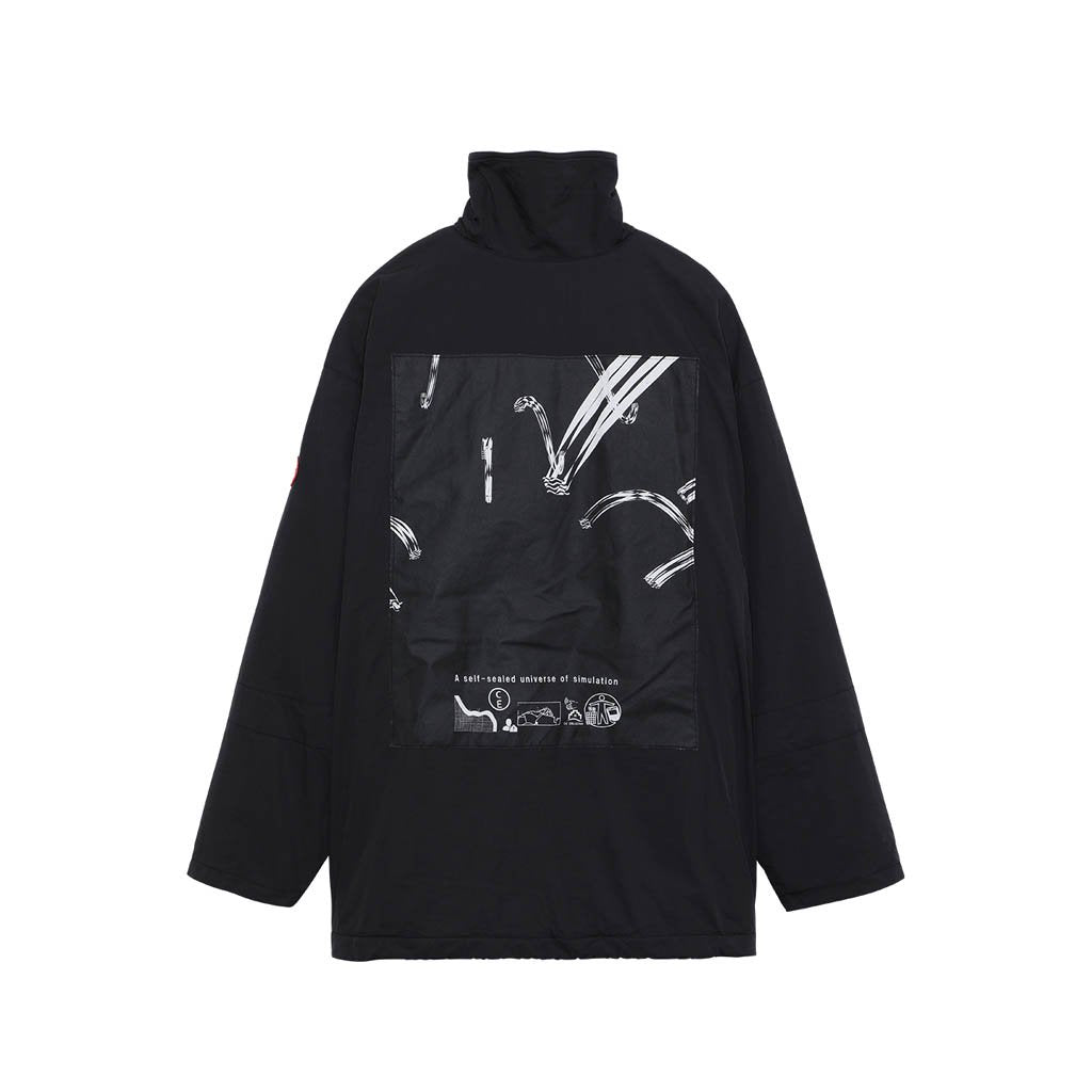 SELF SEALED PULLOVER JACKET #BLACK [CES20JK09]