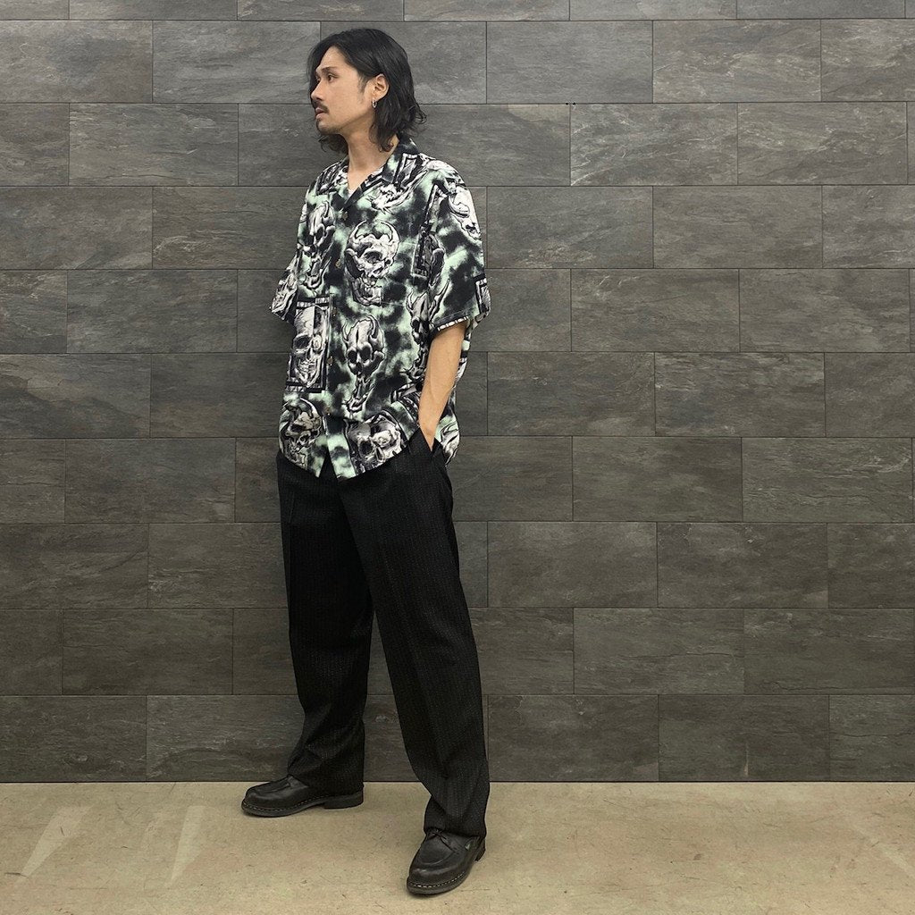 56 TATTOO STUDIO | HAWAIIAN SHIRT S/S #MINT [56TS-WM-HI05]