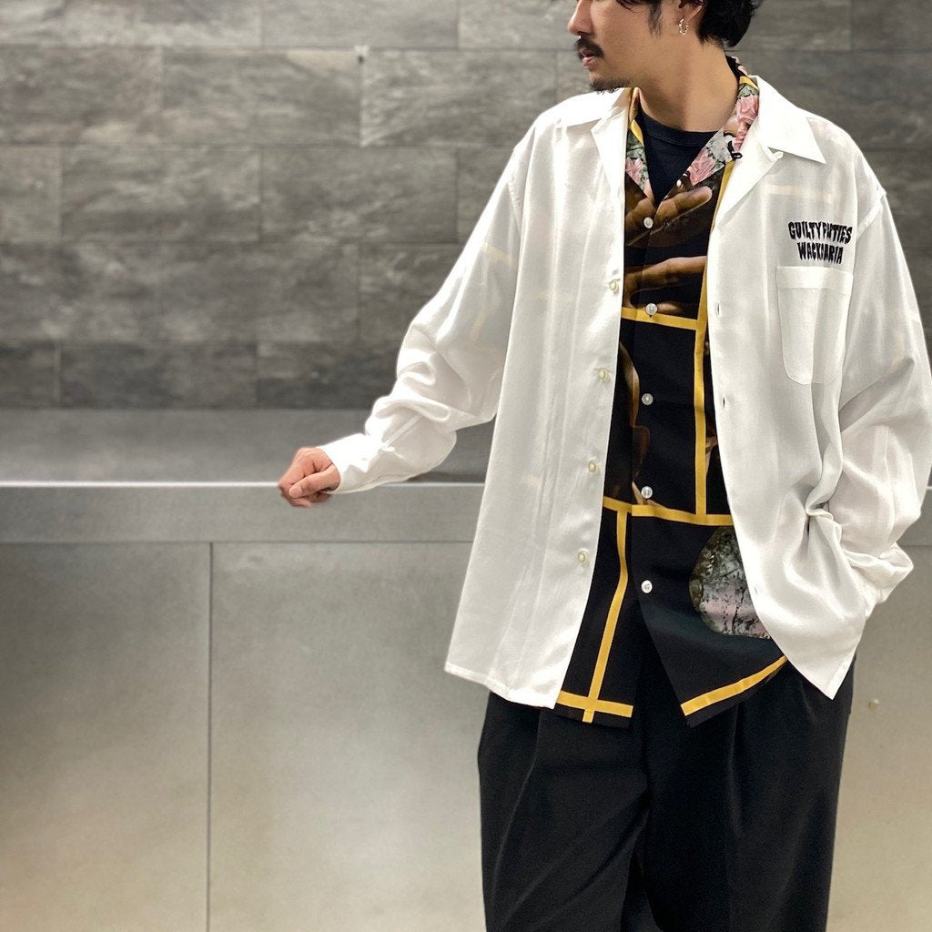 凶気の桜 | HAWAIIAN SHIRT S/S (TYPE 2) #BLACK [NTJ-WM-HI02]