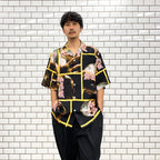凶気の桜 | HAWAIIAN SHIRT S/S (TYPE 2) #BLACK [NTJ-WM-HI02]