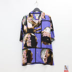Sakura of evil | HAWAIIAN SHIRT S/S (TYPE 2) #PURPLE [NTJ-WM-HI02]
