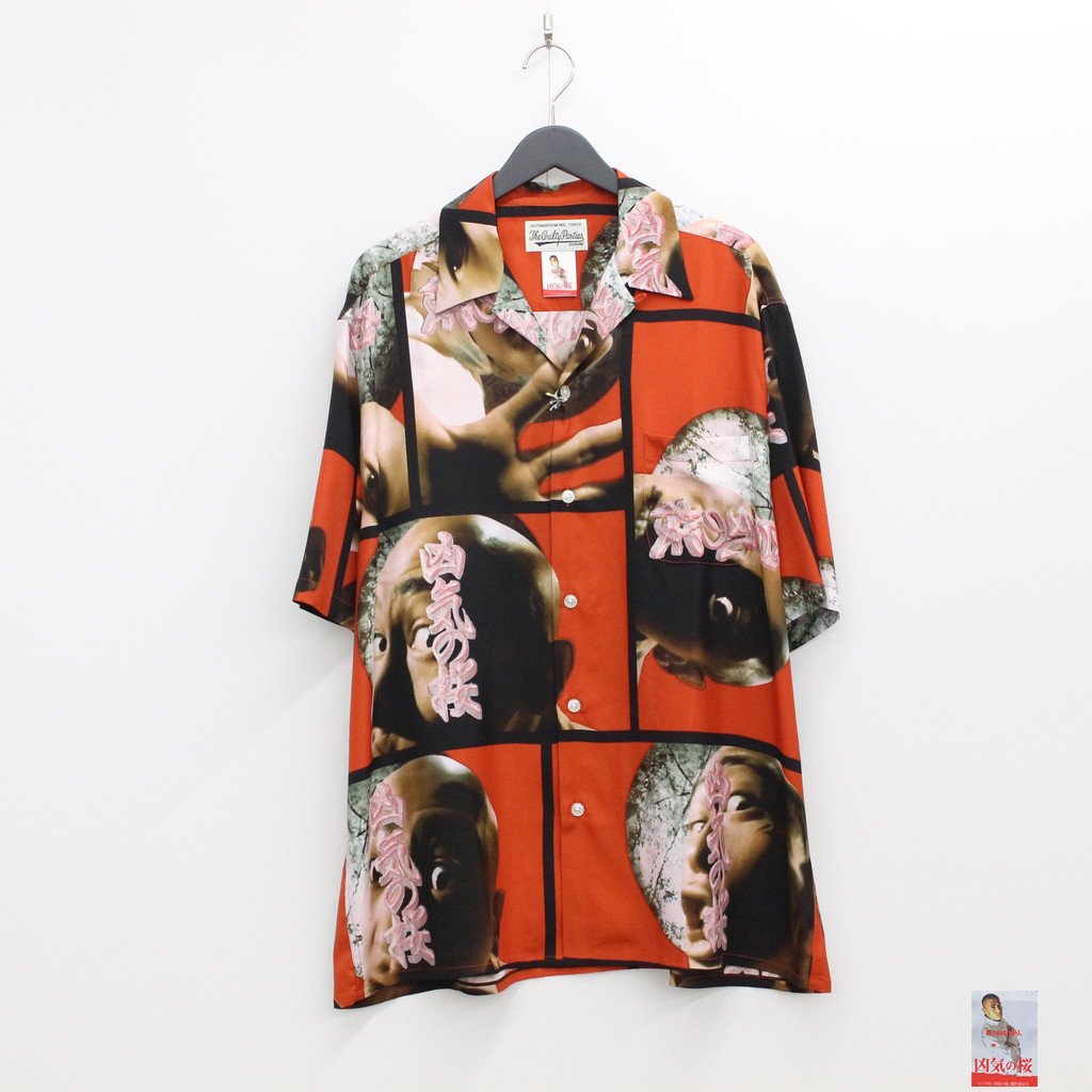 Sakura of evil | HAWAIIAN SHIRT S/S (TYPE 2) #RED [NTJ-WM-HI02]