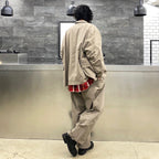 TECH WORK SHIRTS FLANNEL PLAIDS #D-RED [BE-88022]