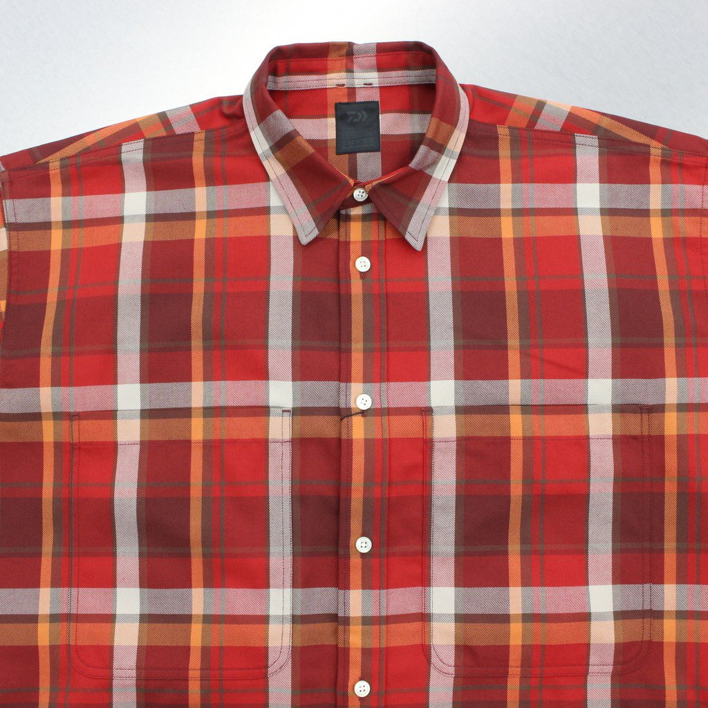 TECH WORK SHIRTS FLANNEL PLAIDS #D-RED [BE-88022]