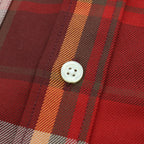 TECH WORK SHIRTS FLANNEL PLAIDS #D-RED [BE-88022]
