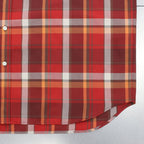 TECH WORK SHIRTS FLANNEL PLAIDS #D-RED [BE-88022]
