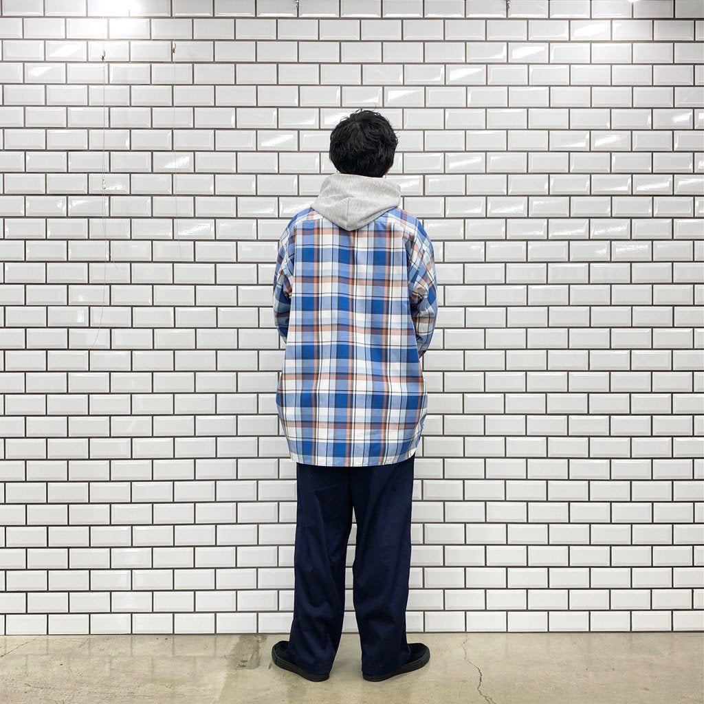 TECH WORK SHIRTS FLANNEL PLAIDS #BLUE [BE-88022]