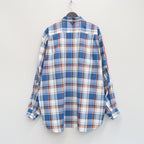 TECH WORK SHIRTS FLANNEL PLAIDS #BLUE [BE-88022]