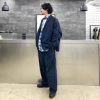 TECH WORK SHIRTS FLANNEL PLAIDS #BLUE [BE-88022]