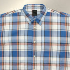 TECH WORK SHIRTS FLANNEL PLAIDS #BLUE [BE-88022]