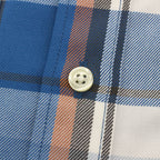 TECH WORK SHIRTS FLANNEL PLAIDS #BLUE [BE-88022]