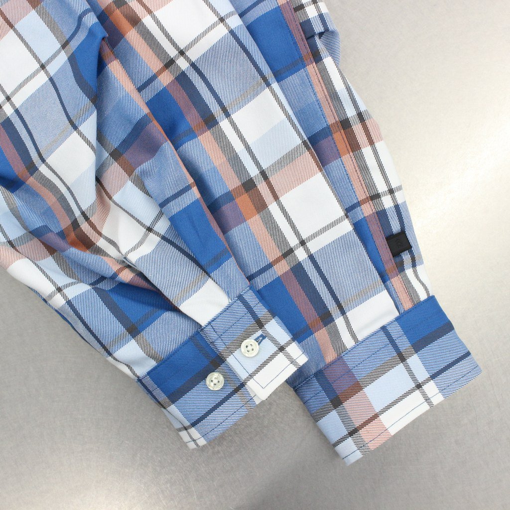 TECH WORK SHIRTS FLANNEL PLAIDS #BLUE [BE-88022]