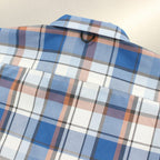 TECH WORK SHIRTS FLANNEL PLAIDS #BLUE [BE-88022]