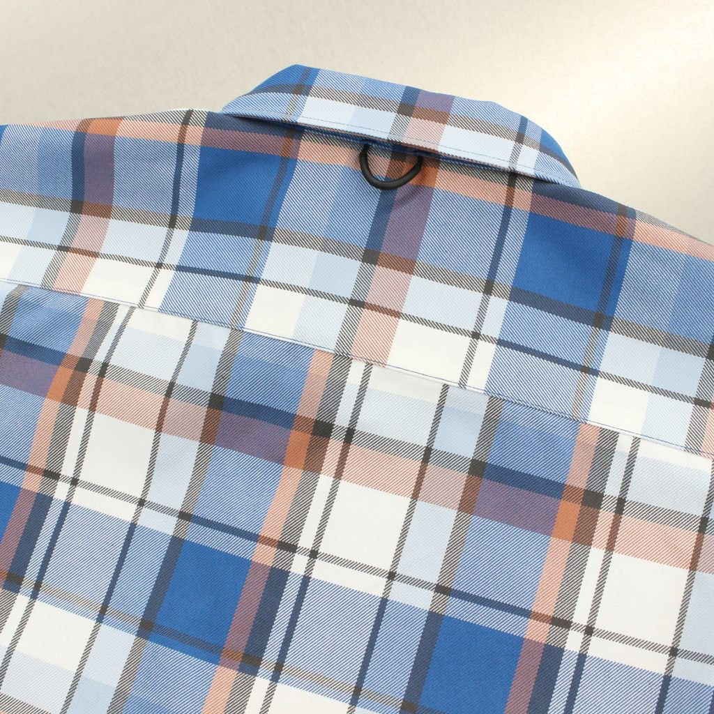 TECH WORK SHIRTS FLANNEL PLAIDS #BLUE [BE-88022]