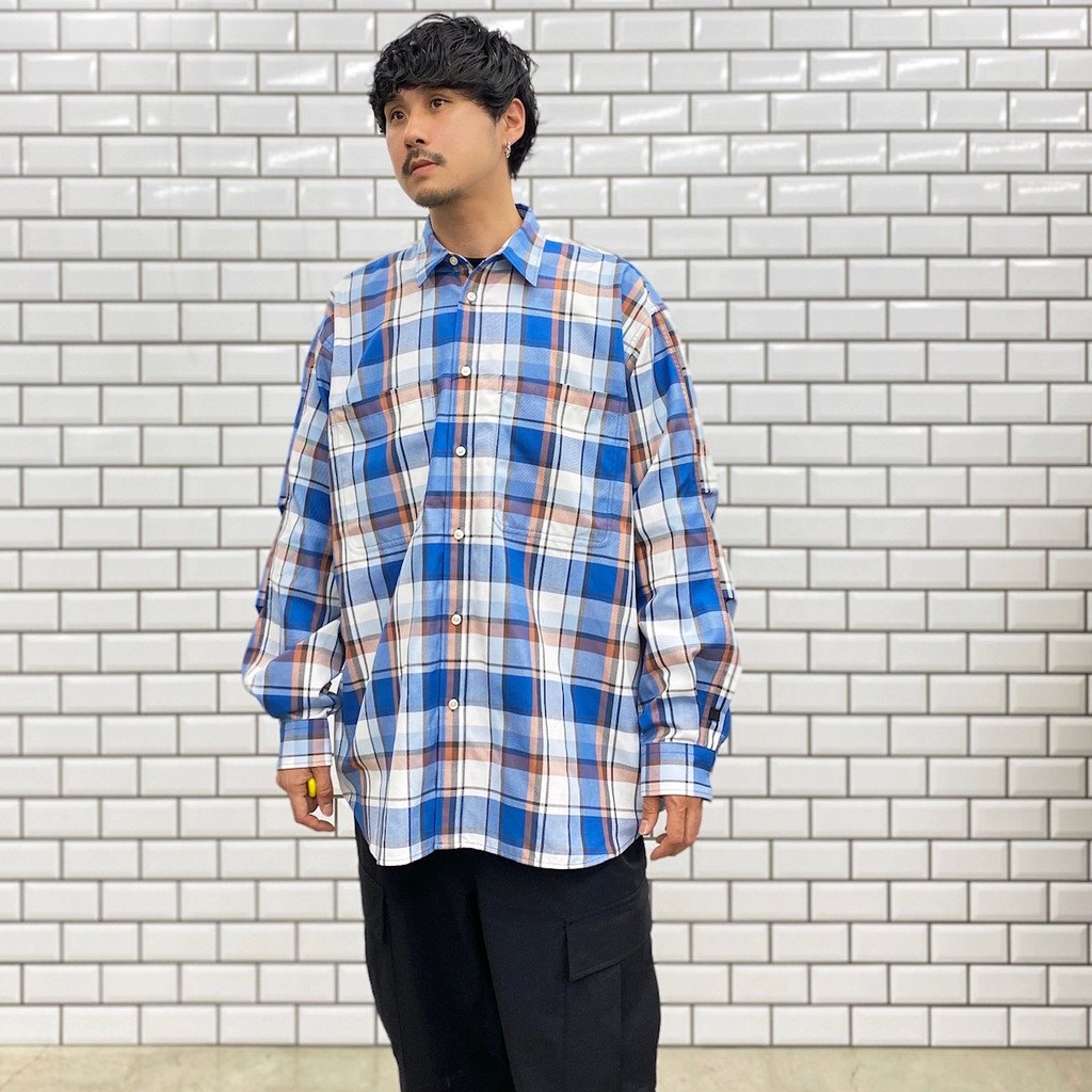 シャツDAIWA PIER39 Tech Work Shirts Flannel S - シャツ