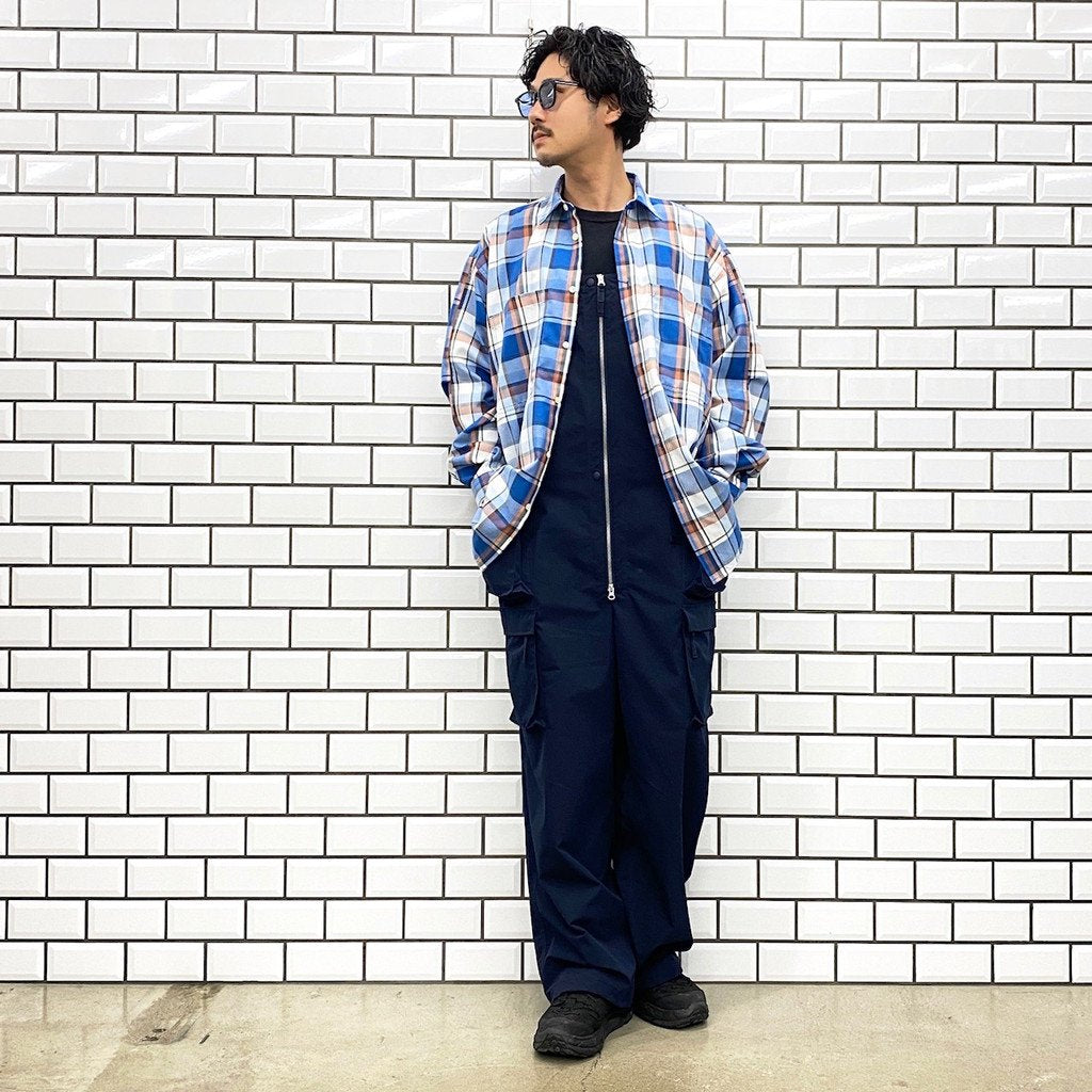 TECH MIL FLIGHT OVERALLS #D-NAVY [BP-39022]