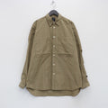 TECH WORK SHIRTS L/S GUN CLUB PLAIDS #BEIGE [BE-86022]