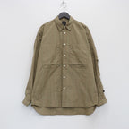 科技工作襯衫 L/S GUN CLUB 格子 #BEIGE [BE-86022]