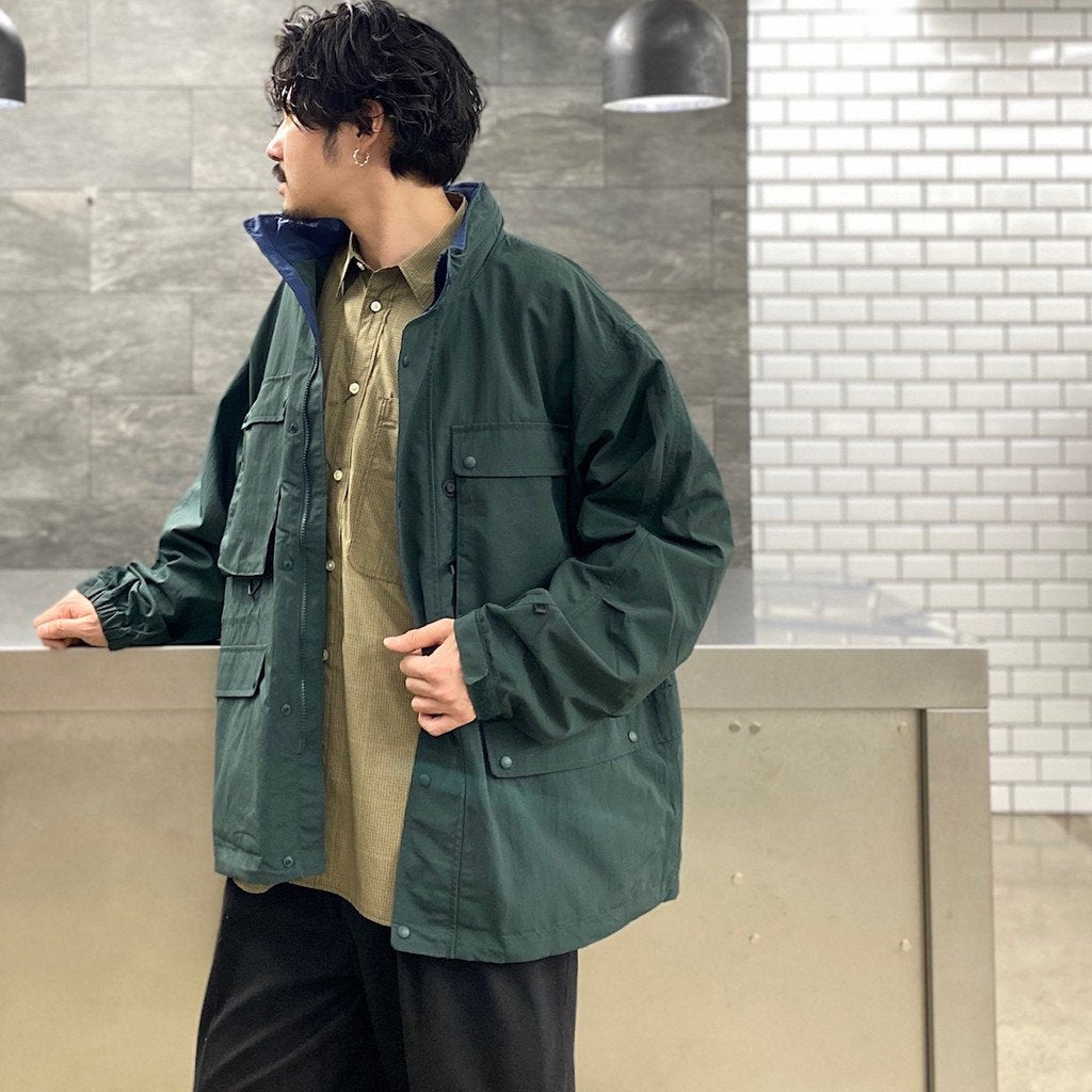 科技工作襯衫 L/S GUN CLUB 格子 #BEIGE [BE-86022]