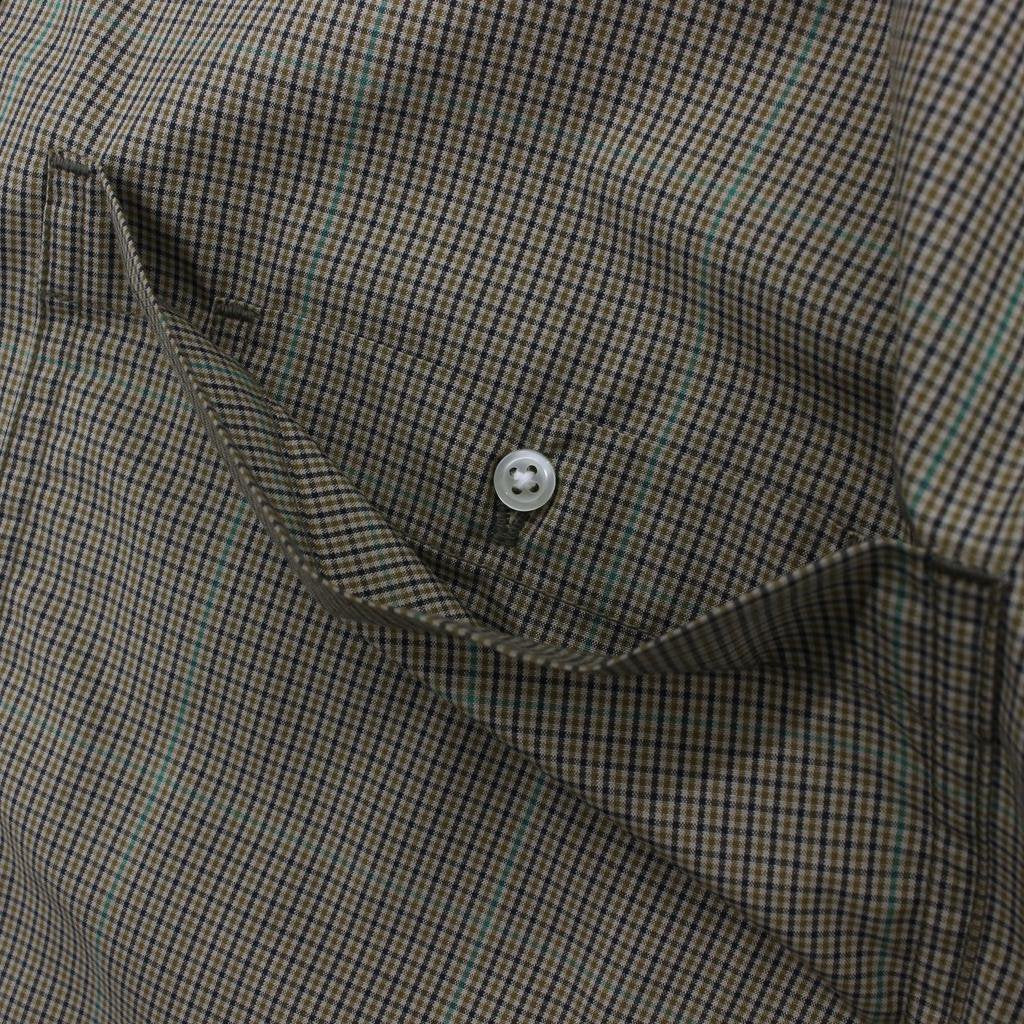 科技工作襯衫 L/S GUN CLUB 格子 #BEIGE [BE-86022]