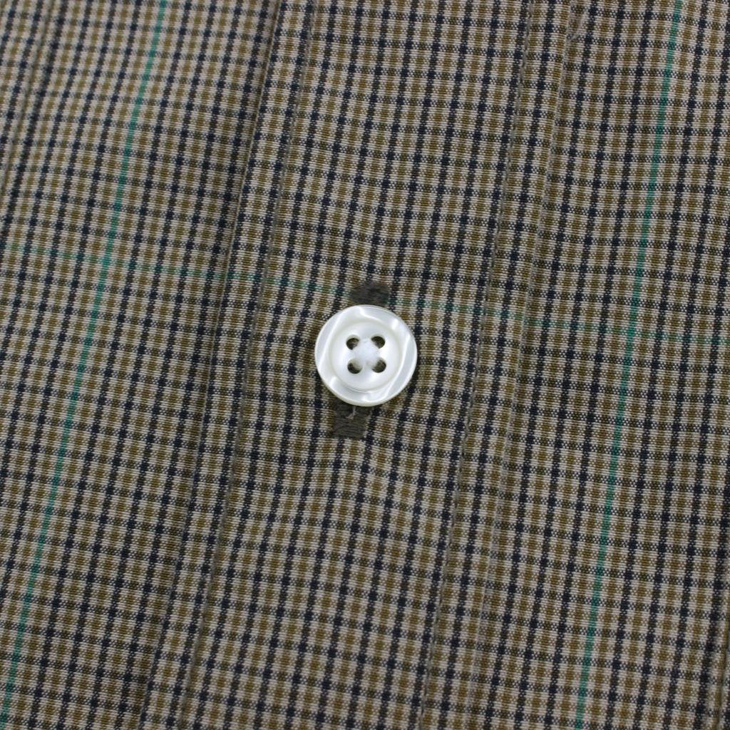 TECH WORK SHIRTS L/S GUN CLUB PLAIDS #BEIGE [BE-86022