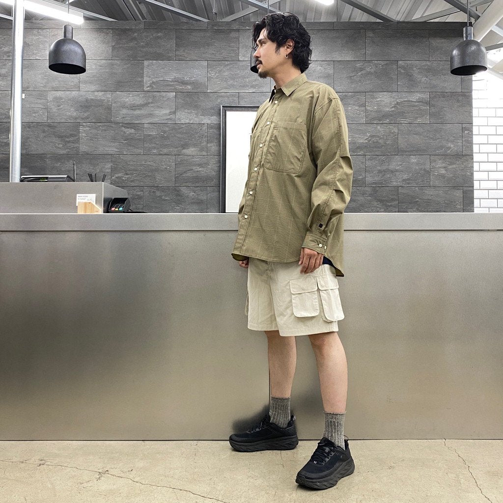 DAIWA PIER39 | ダイワピア39 TECH WORK SHIRTS L/S GUN CLUB PLAIDS