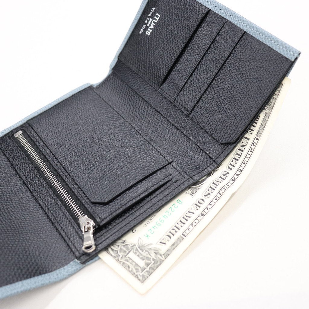 BLEZERA TRI-FOLD WALLET #POWDER BLUE [---]