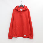 WASHED HEAVY WEIGHT PULLOVER HOODED SWEAT SHIRT (TYPE 1) #RED [22SS-WMC-SS01]