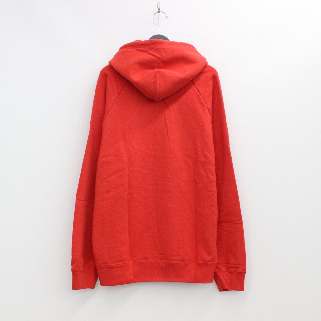 WASHED HEAVY WEIGHT PULLOVER HOODED SWEAT SHIRT (TYPE 1) #RED [22SS-WMC-SS01]