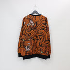 TIM LEHI | JACQUARD CARDIGAN (TYPE 2) #ORANGE [TIMLEHI-WM-KN20]