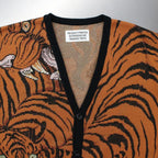 TIM LEHI | JACQUARD CARDIGAN (TYPE 2) #ORANGE [TIMLEHI-WM-KN20]