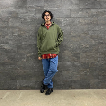 TECH FLANNEL BD S/S #D-RED [BE-82022]