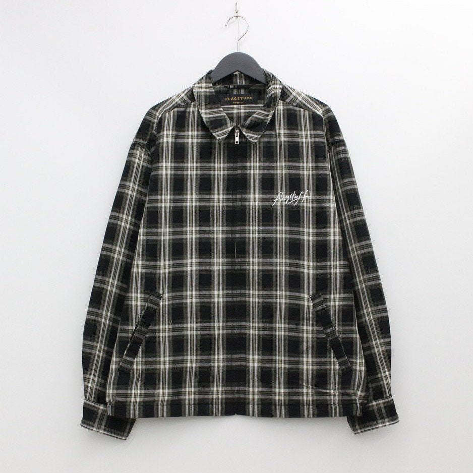ORIGINAL CHECK SWINGTOP #BLACK [22SS-FS-03]