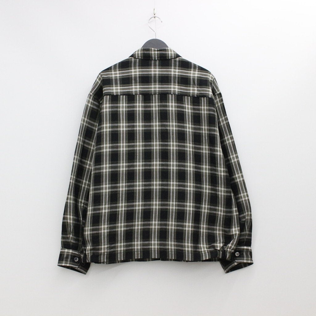 ORIGINAL CHECK SWINGTOP #BLACK [22SS-FS-03]