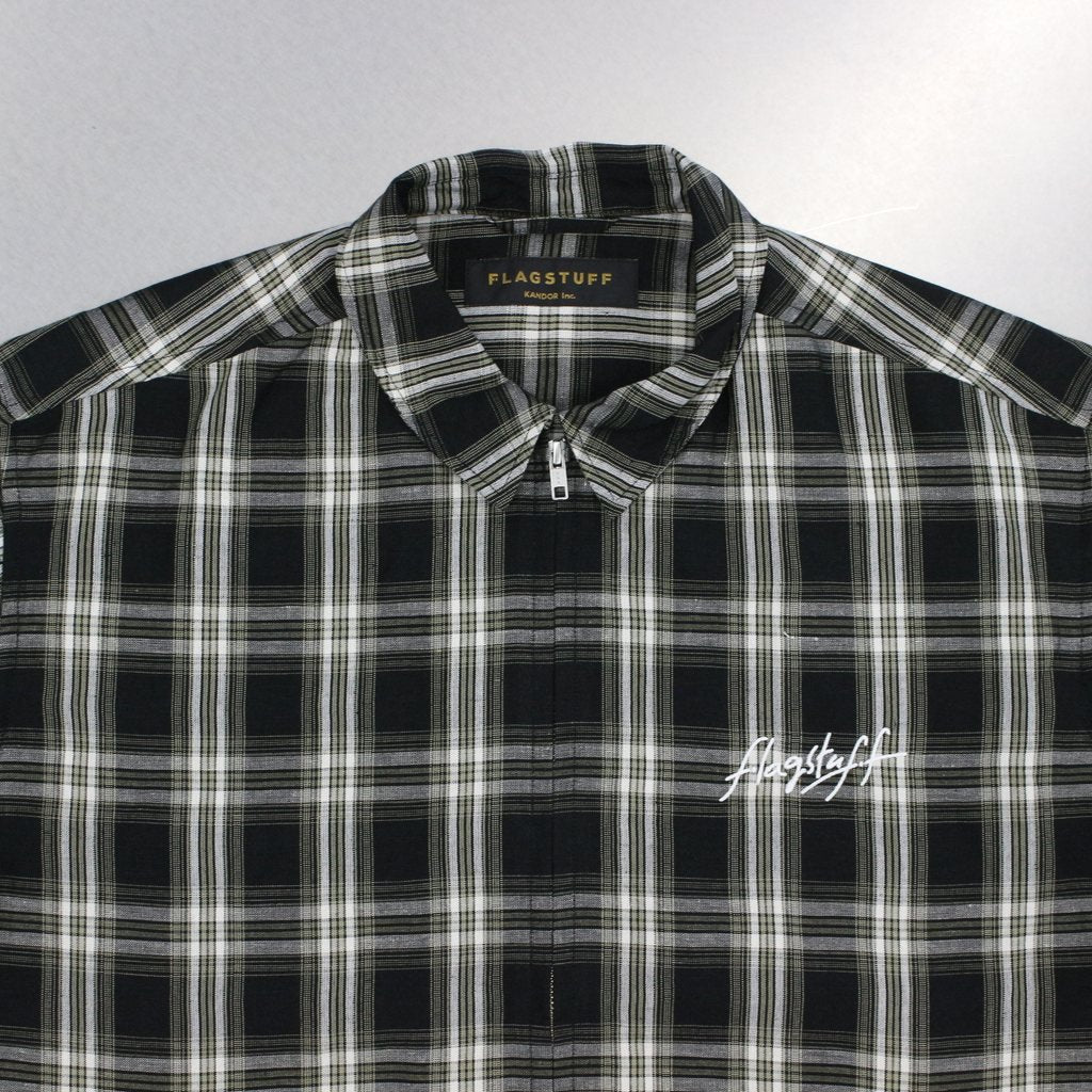 ORIGINAL CHECK SWINGTOP #BLACK [22SS-FS-03]
