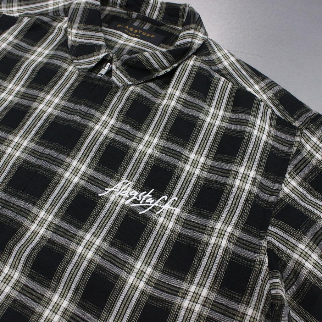 ORIGINAL CHECK SWINGTOP #BLACK [22SS-FS-03]