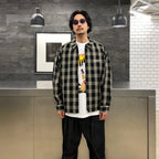 ORIGINAL CHECK SWINGTOP #BLACK [22SS-FS-03]