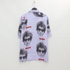 BOB DYLAN | S/S HAWAIIAN SHIRT #PURPLE [BOBDYLAN-WM-HI01]