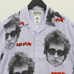 BOB DYLAN | S/S HAWAIIAN SHIRT #PURPLE [BOBDYLAN-WM-HI01]