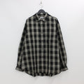ORIGINAL CHECK L/S SHIRTS #BLACK [22SS-FS-10]