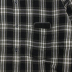ORIGINAL CHECK L/S SHIRTS #BLACK [22SS-FS-10]