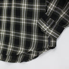 ORIGINAL CHECK L/S SHIRTS #BLACK [22SS-FS-10]