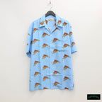 TIM LEHI | S/S HAWAIIAN SHIRT (TYPE 5) #L-BLUE [TIMLEHI-WM-HI30]