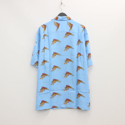 TIM LEHI | 短袖夏威夷襯衫（5 型）#L-藍色 [TIMLEHI-WM-HI30]