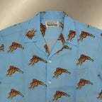 TIM LEHI | S/S HAWAIIAN SHIRT (TYPE 5) #L-BLUE [TIMLEHI-WM-HI30]