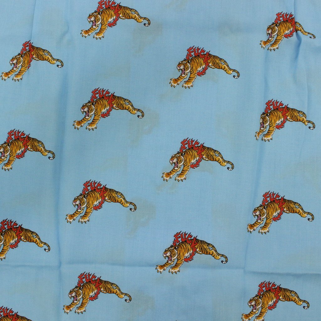 TIM LEHI | S/S HAWAIIAN SHIRT (TYPE 5) #L-BLUE [TIMLEHI-WM-HI30]