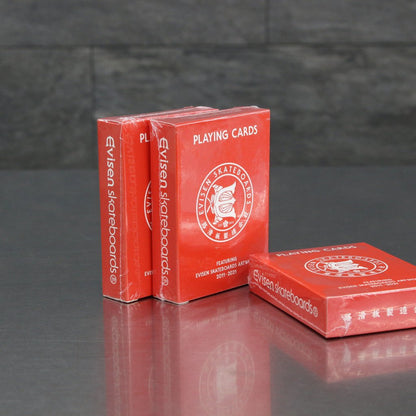 EVI PLAYING CARDS #RED [22ss-A11]