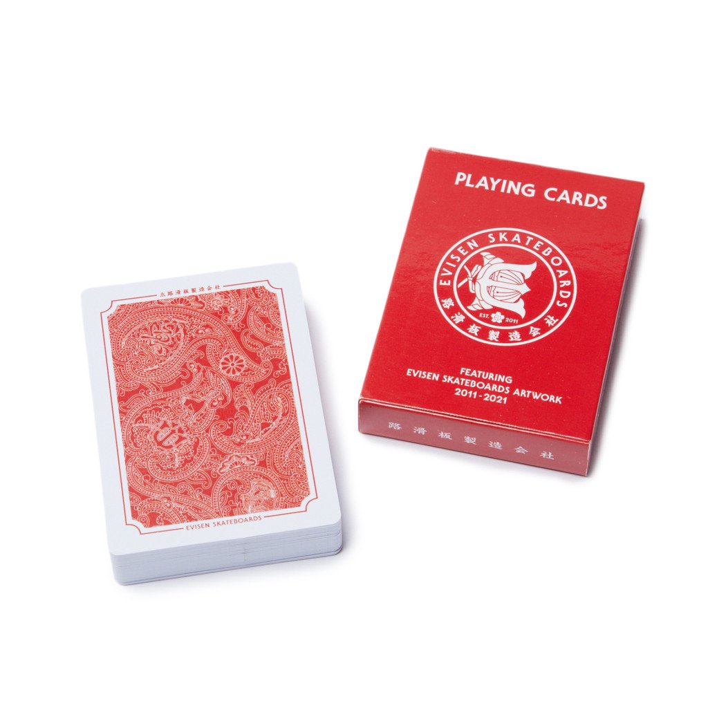 EVI PLAYING CARDS #RED [22ss-A11]