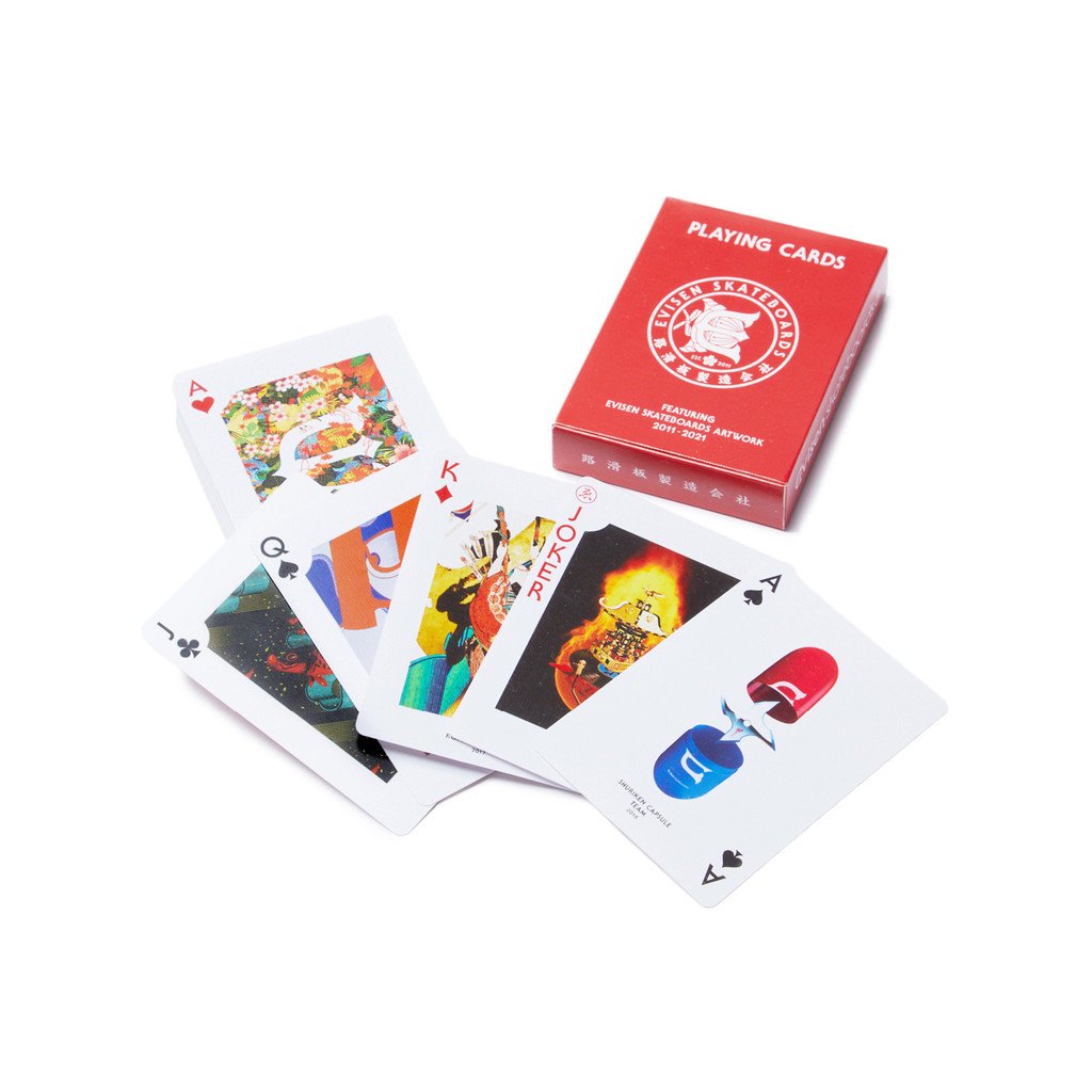 EVI PLAYING CARDS #RED [22ss-A11]