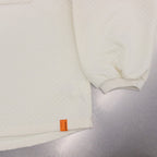 QUILTING CREW SWEAT #IVORY [SS22-SW02]